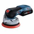 Random Orbital Sanders | Factory Reconditioned Bosch GEX18V-5B15-RT 18V Brushless 5 in. Cordless Random Orbit Sander Kit with (1) CORE18V 4 Ah Advanced Power Battery image number 1