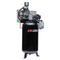 Stationary Air Compressors | Campbell Hausfeld CE7001 7.5 HP Two-Stage 80 Gallon Oil-Lube 3 Phase Stationary Vertical Air Compressor image number 1