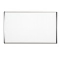 Office Jansan | Quartet ARC3018 ARC Frame Cubicle Magnetic 30 in. x 18 in. Dry Erase Board - White/Silver image number 0