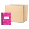 Notebooks & Pads | Roaring Spring 97227 9.75 in. x 7.5 in. Sheets Grade School Ruled Composition Book - Magenta Marble Cover (48/Carton) image number 0