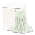 Percentage Off | Boardwalk BWK2016CCT #16 Cut-End Cotton Wet Mop Head - White (12/Carton) image number 0