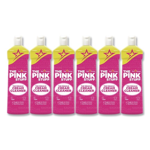 Cleaning & Janitorial Supplies | The Pink Stuff RST823784CT Miracle 16.69 oz Cream Cleaner - Floral Scent (6/Carton) image number 0