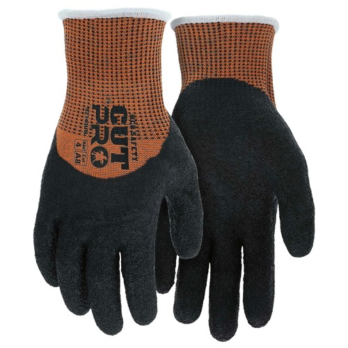Work Gloves | MCR Safety 92743LTXL Cut Pro 92743LT Gloves - X-Large Black/Oragne (1-Dozen) image number 0