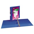 Office Jansan | Avery 17014 3 Slant Rings 1 in. Capacity 11 in. x 8.5 in. Durable View Binder with DuraHinge - Blue image number 2