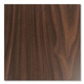 Office Desks & Workstations | Hirsh Industries 22652 48 in. x 30 in. x 29.5 in. One Right-Hand Pedestal: Box/File Drawers Teachers Pedestal Desks - Walnut/Black image number 3