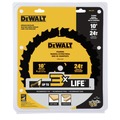 Circular Saw Blades | Dewalt DWA11024 10 in. 24T Tungsten Carbide-Tipped Steel General Purpose Circular Saw Blade image number 1