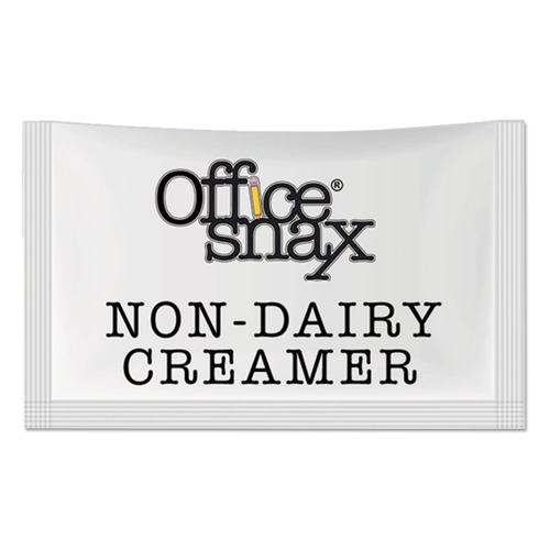 Food Trays, Containers, and Lids | Office Snax 00022CT Powder Non-Dairy Creamer, Premeasured Single-Serve Packets (800/Carton) image number 0