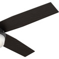 Ceiling Fans | Hunter 59251 52 in. Dempsey Matte Black Ceiling Fan with Light and Remote image number 1