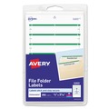 Customer Appreciation Sale - Save up to $60 off | Avery 05203 4 in. x 6 in. Printable Permanent File Folder Labels - White (7-Piece/Sheet 36-Sheets/Pack) image number 0