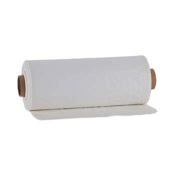 Boardwalk 60 Gallon 1.8 mil 38 in. x 63 in. Industrial Drum Liners Rolls - Clear (75/Carton)
