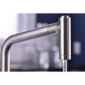 Fixtures | Hansgrohe 14820801 Metris Single Hole Kitchen Faucet (Steel Optik) image number 3