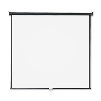 Quartet 670S 70 in. x 70 in. Wall or Ceiling Projection Screen - White Matte Finish