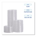 Cutlery | Boardwalk BWKPETSTRAW 16 oz. - 24 oz. PET Cold Cup Lids - Clear (1000/Carton) image number 7