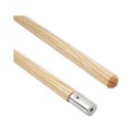 New Year New Savings! Save $25 off $150 | Boardwalk BWK834 1.13 in. Diameter x 60 in. Lacquered Wood Lie-Flat Screw-In Mop Handle - Natural image number 1