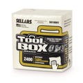 Cleaning & Disinfecting Wipes | Sellars 660708501003 1-Ply 11.87 x 13 Z400 Quarterfold Wipers - White (12/Carton) image number 0