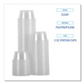 Percentage Off | Boardwalk BWKPRTN2TS 2 oz. Polypropylene Souffle/Portion Cups - Clear (2500/Carton) image number 6