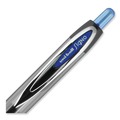 Office Jansan | uni-ball 33951 Medium 0.7 mm Blue Ink Signo 207 Gel Pen Retractable - Smoke/Black/Blue Barrel (1 Dozen) image number 5