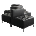  | Alera ALEQB8116P Alera Qub Series Powered Armless L Sectional, 26 3/8 X 26 3/8 X 30 1/2, Black image number 9