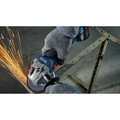 Angle Grinders | Bosch GWS18V-8N 18V Brushless Lithium-Ion 4-1/2 in. Cordless Angle Grinder with Slide Switch (Tool Only) image number 5