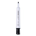 Office Jansan | Universal UNV43681 Medium Bullet Tip Dry Erase Marker - Black (1 Dozen) image number 2