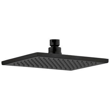 BATHROOM SINKS AND FAUCETS | Delta RP62955BL Single Setting Overhead Shower Head - Matte Black