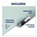 White Boards | Quartet G2418F 24 in. x 18 in. Infinity Glass Marker Board - Frost Surface image number 10