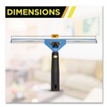 Cleaning Tools | Gritt Commercial GRI136 Swivel Window Washing Kit with Squeegee and Washer, 14-in Wide image number 6