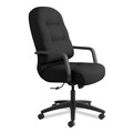 Office & Office Supplies | HON H2091.H.CU10.T 17 in. - 21 in. Seat Height Pillow-Soft 2090 Series Executive High-Back Swivel/Tilt Chair Supports Up to 300 lbs. - Black image number 1
