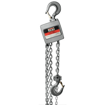 JET 133122 AL100 Series 1/2 Ton Capacity Hand Chain Hoist with 15 ft. of Lift