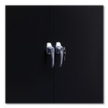  | Alera CM4218BK 36 in. x 18 in. x 42 in. Assembled High Storage Cabinet with Adjustable Shelves - Black image number 1