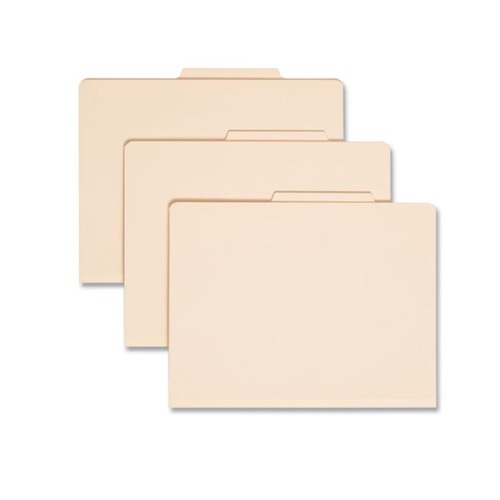 Office Jansan | Smead 14000 Six-Section Top Tab Classification Folders - Letter, Manila (10/Box) image number 0