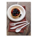Bowls and Plates | Eco-Products EP-P016NFA Vanguard 6 in. diameter Renewable and Compostable Sugarcane Plates - White (1000/Carton) image number 4