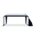 Office Jansan | Universal UNV08116 12-1/4 in. x 10-1/2 in. x 5-1/4 in. Telephone Stand and Message Center - Black image number 1