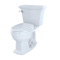 Fixtures | TOTO CST784EF#01 Eco Clayton Two-Piece Elongated 1.28 GPF Toilet (Cotton White) image number 2