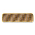 Mops | Rubbermaid Commercial FGQ81000YL00 18 in. Vertical Polyprolene Stripes Microfiber Scrubber Pad - Yellow (6/Carton) image number 2