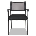 Office & Office Supplies | Alera ALEEK43ME10B Eikon Series 20.86 in. x 24.01 in. x 33.07 in. Stacking Mesh Guest Chair - Black (2/Carton) image number 4