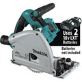 Circular Saws | Makita XPS02ZU 18V X2 LXT Lithium-Ion (36V) Brushless 6-1/2 in. Plunge Circular Saw with AWS (Tool Only) image number 0