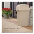 Trash & Waste Bins | Rubbermaid Commercial FG843088BEIG Ranger 35-Gallon Fire-Safe Structural Foam Container - Beige image number 2