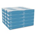Paper Towels and Napkins | Georgia Pacific Professional 48100 Pacific Blue 2-Ply Select Facial Tissue in Flat Box - White (100-Sheets/Box, 30-Boxes/Carton) image number 1