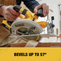 Circular Saws | Dewalt DCS570B 20V MAX Li-Ion 7-1/4 in. Cordless Circular Saw (Tool Only) image number 3