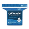 Cleaning & Disinfecting Wipes | Cottonelle 41777 5 in. x 7.25 in. Fresh Care Flushable Cleansing Cloths - White image number 0