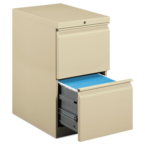 Office Jansan | HON H33823R.L.L 2 Letter-Size File Drawers 15 in. x 22.88 in. x 28 in. Left or Right Brigade Mobile Pedestal - Putty image number 0