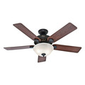 Ceiling Fans | Hunter 53250 52 in. Pro's Best Five Minute Fan New Bronze Ceiling Fan with Light image number 0