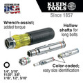 Nut Drivers | Klein Tools 32807MAG 7-in-1  Magnetic Multi-Bit Screwdriver / Nut Driver image number 2