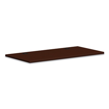 HON 48 in. x 24 in. Rectangular Mod Worksurface - Traditional Mahogany