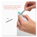 Office Jansan | Deflecto 799693 Letter Insert Superior Image Beveled Edge Sign Holder - Clear/Green-Tinted Edges image number 10