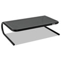 Office Jansan | Allsop 30336 19 in. x 12.5 in. x 5.25 in. Metal Art Monitor Stand Supports 30 lbs. - Black image number 0