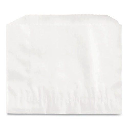 Percentage Off | Bagcraft 450003 4-1/2 in. x 3.5 in. French Fry Bags - White (2000/Carton) image number 0