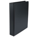  | Universal UNV33401 Economy 11 in. x 8.5 in. 1.5 in. Capacity 3-Ring Non-View Binder - Black image number 1