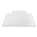 Office Jansan | Deflecto CM11112COM Economat 36 in. x 48 in. Occasional Use Lipped Chair Mat Roll For Low Pile Carpet - Clear image number 1